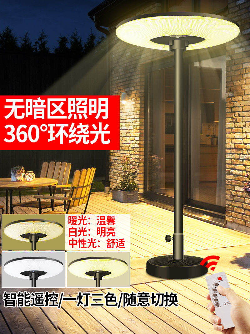 2025 New Solar-Powered Outdoor Home Garden Lights for Villas and Gardens, Movable Flying Saucer Human Body Sensor Lighting