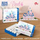 Zhegao Lezi Lz8241 Miniature Diamond Small Particle Pink Castle Model Educational Stress-Relief Building Block Toy Princess