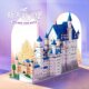 Lz8020 Zhegao Giant New Swan Lake Castle Building Blocks 2025 New Model Level 10 Hell Difficulty Toy