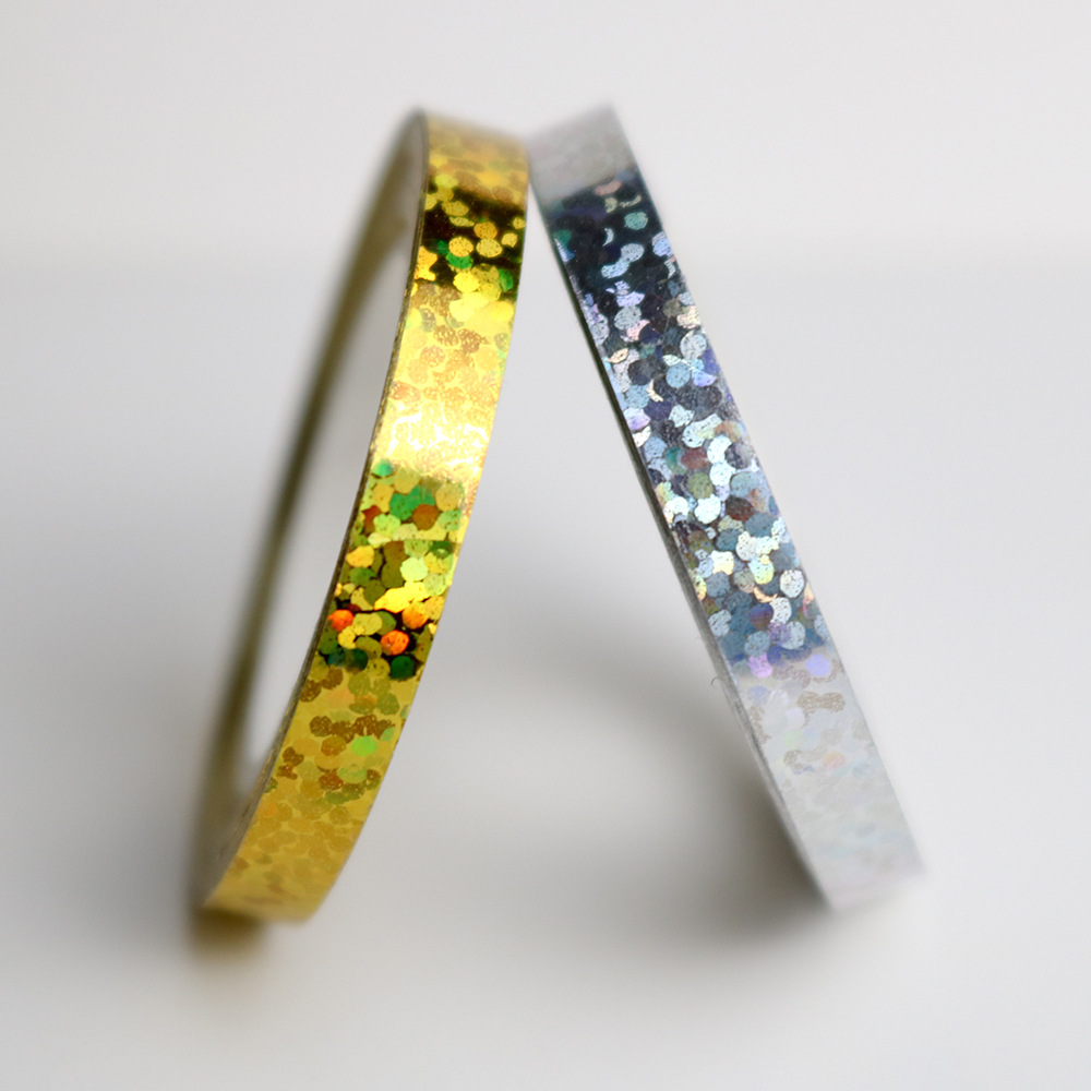 Laser cable tie tied rope wedding children birthday party balloon rope ribbon tassel decoration rain silk ribbon streamer