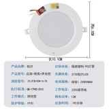 Пожарный потолочный светильник, физиологичное индукционное точечное освещение со светомузыкой