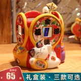 普大堂 Держатель для ручек, милая керамическая коробка для хранения, на удачу