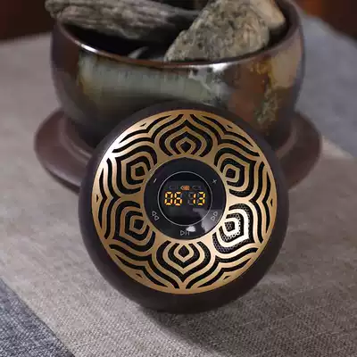 Tea fragrance wonderful sound plug-in machine small portable Walkman high-definition sound quality home singing player card Music Machine usb connection old man universal wireless mini singing meditation listening small speaker