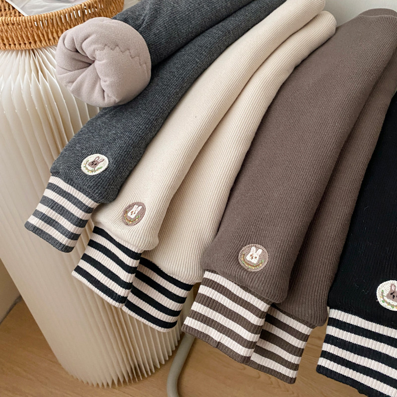 Girl Thickened Underpants Children Autumn Winter One Overwinter Wear Cotton Pants Baby Winter Dress Warm And Suede Pants-Taobao