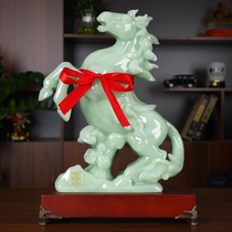 Jade Horse To Successful Horses Swing Piece Home Decoration Goods Living Room Office Trick Office Desktop Horse Furnishing
