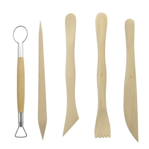 Глина, деревянный комплект, фигурка, кукла, 15 шт, «сделай сам»