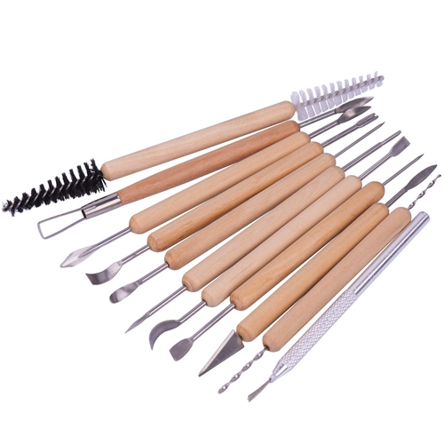 Глина, фигурка ручной работы, набор инструментов