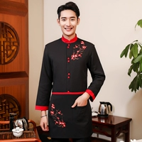 Лонгслив, черный фартук