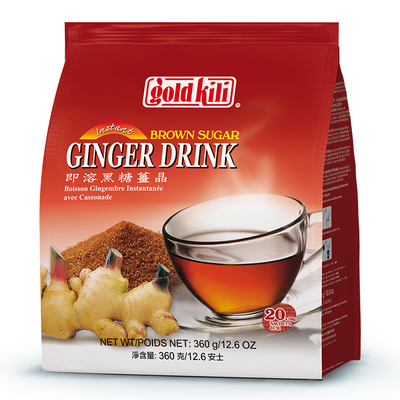 金祥麟新加坡进口黑糖姜茶茶包调理体寒大姨妈调理气血18g*20包