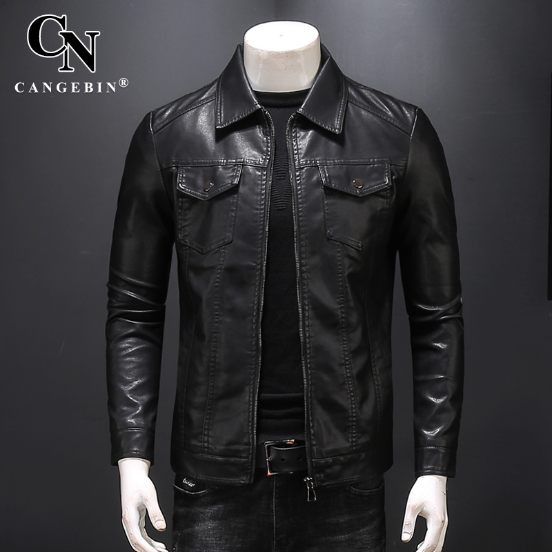 Genuine Leather Men's Jacket Spring and Autumn Haining 2026 New Motorcycle Top-Layer Cowhide Stylish High-End Sheepskin Jacket
