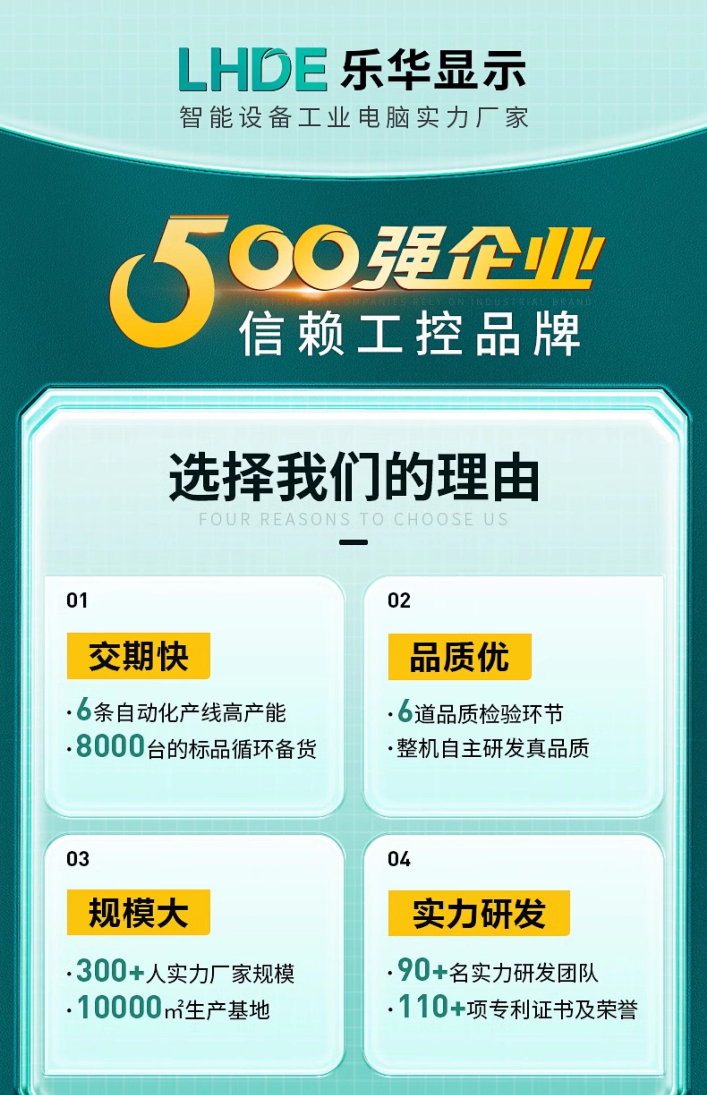 Монитор 8-21.5寸工业电脑一体机航空接头电容触摸车间产线工控平板电脑 Lhde