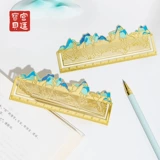 宫廷宝贝 Металлическая линейка, канцтовары, китайский стиль, подарок на день рождения