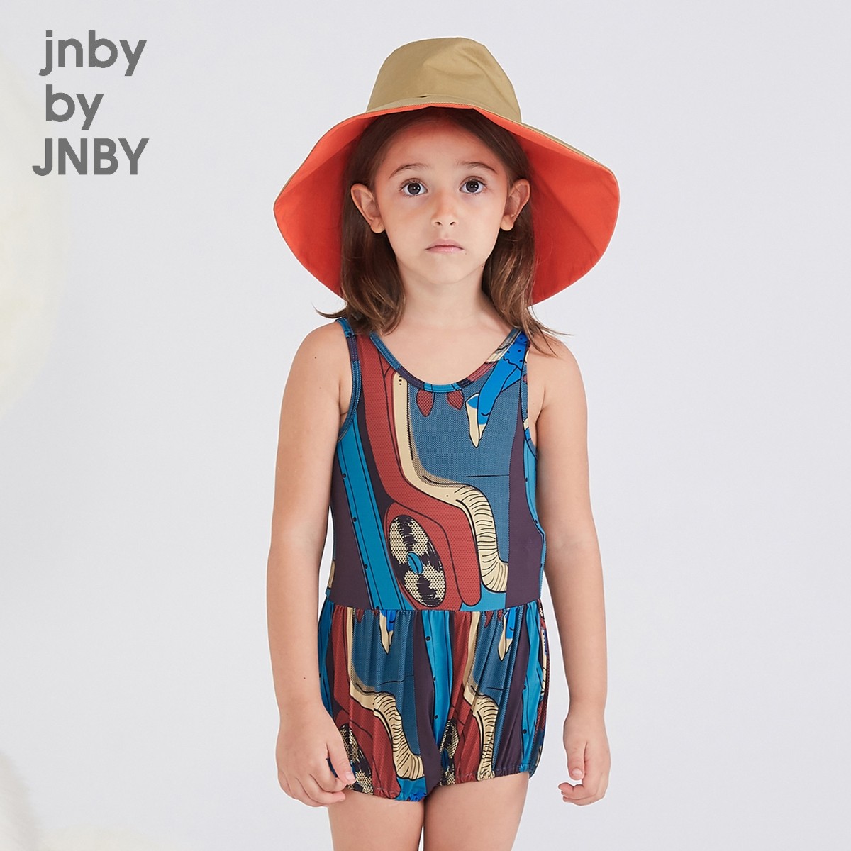 Jiangnan Bclothes Tong Costume Oleixia Dress Men And Women's Briefs Sewn Children Sun-Shading Wide Hat Fisherman's Hat