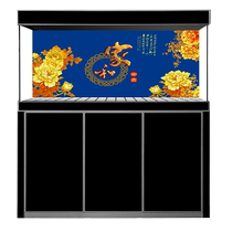 Meipei Zhanyou customized fish tank background stickers HD decorative painter and Wanshixing film wallpaper EE-81