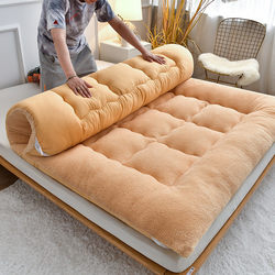 Thickened Mattress Soft Cushion Home Winter Warm Student Dormitory Mattress Single Double Pad Quilt Blanket Winter 1.5m