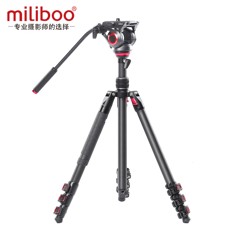 miliboo 米泊 mufp 碳纤维 摄像机三脚架 可拆独脚架