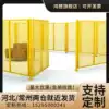Hongli workshop warehouse equipment isolation net Barbed wire partition net Isolation fence fence Mobile fence 6*6