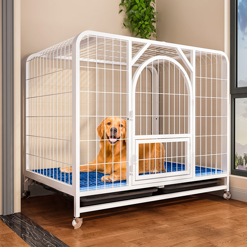 Dog cage large dog medium dog household pet dog dog fence with toilet separation extra large indoor outdoor