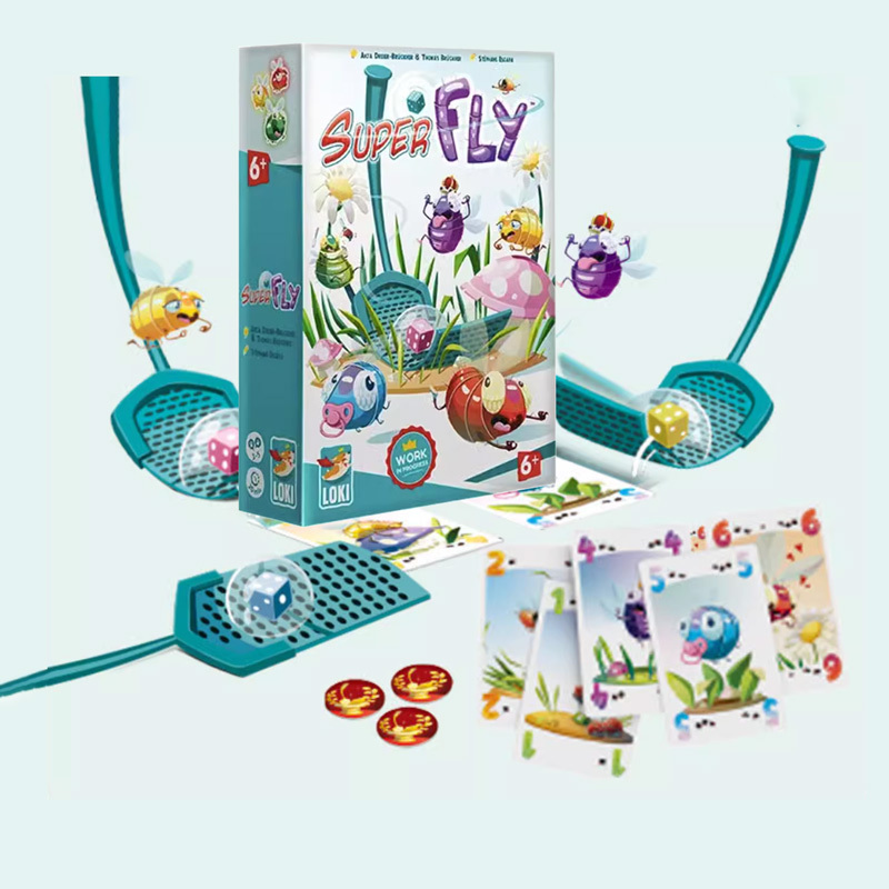 Mojikuan Fly Catcher Board Game, a Fly Swatting Game, a Toy That Exercises Reaction Skills, a Children's Educational Training Device Mojikuan Fly Catcher Board Game, a Fly Swatting Game, a Toy That Exercises Reaction Skills, a Children's Educational Training Device