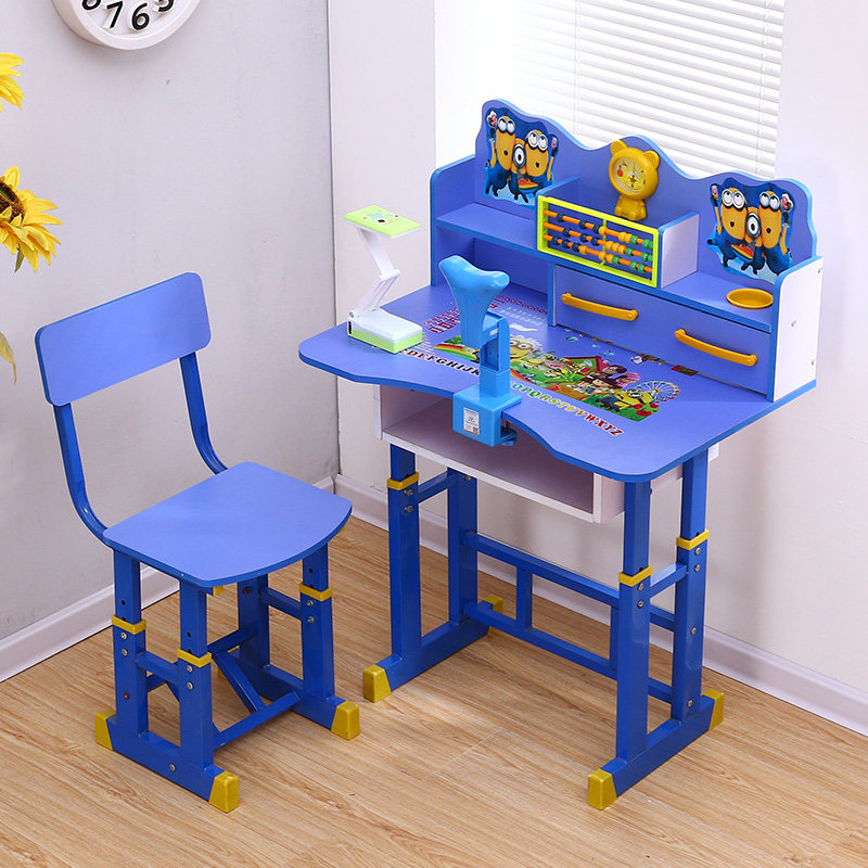 study table with chair for child