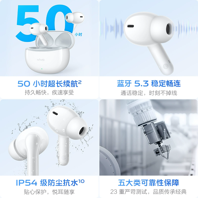 Vivo Iqoo Tws 3I Long Battery Life Version Bluetooth Earphones Iqootws1E Tws3E Tws2 Twsair3