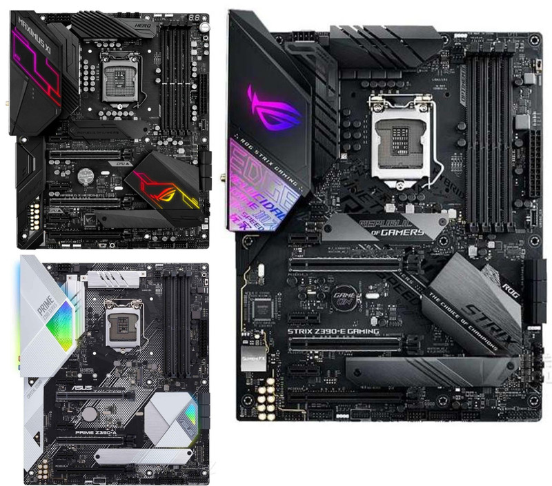 Asus/华硕 Z390-A/F/E/H/P/M11H Series Motherboards Support I9 9900K, 90% New Asus/华硕 Z390-A/F/E/H/P/M11H Series Motherboards Support I9 9900K, 90% New