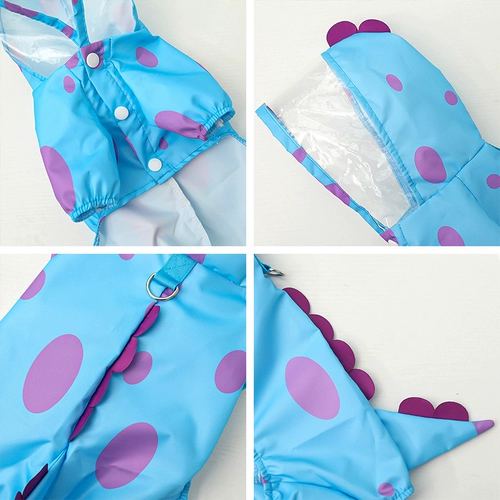 Плащ для собак, водонепроницаемый, универсальный, для домашних животных, корги, Шиба-ину, Тедди, специальный дождевик для собак среднего размера, штурмовая куртка, плащ