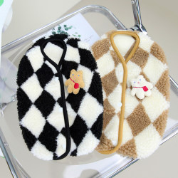 Dog Autumn Winter Clothes Pet Teddy Bixiong Corgi Vest Small Size Dogs Cat Winter Clothing Schnery vest