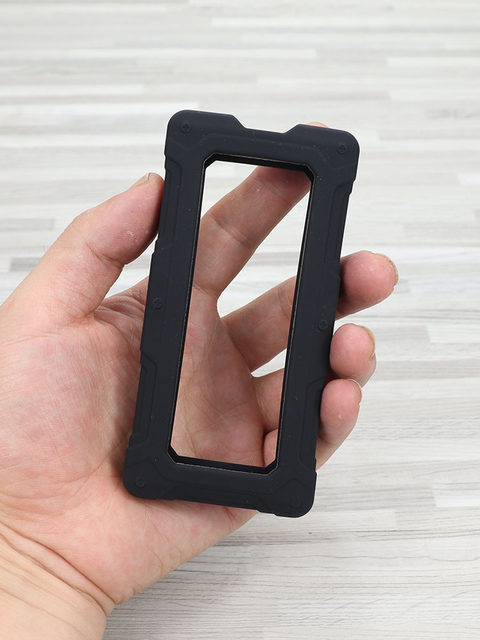 Suitable for Wd Western Digital P40 Gaming Mobile Solid-State Drive Protective Case Wd_Black P40 Game Drive Ssd Storage Bag Western Digital Anti-Drop Silicone Case Black Disk Shockproof Box