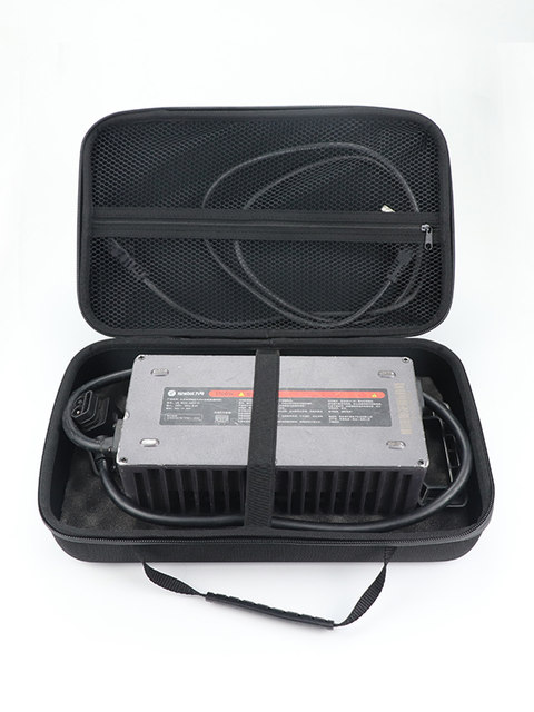 Electric Vehicle Fast Charger Storage Bag Suitable for Niu Ninebot E200P/E300P/Mk2/Mechanic 20A/Oriion 20A Mqil/Ngt Shockproof, Pressure-Resistant, and Drop-Resistant Case
