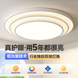 Living Room Lamp, Simple, Modern and Elegant, Led Ceiling Lamp, Round, Extra-Large Size, Eye-Protecting, Main Hall Lamp, Zhongshan Lighting Fixtures