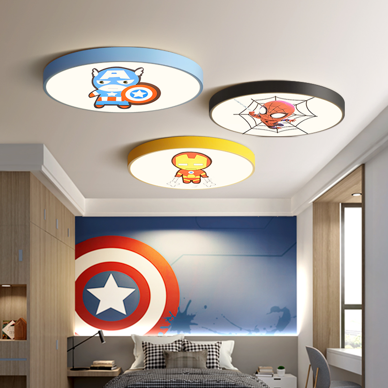 Children's room ceiling lamp 2022 new modern minimalist creative cartoon Zhongshan lamps factory direct sales bedroom