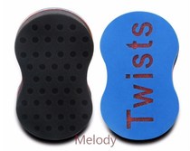 Curly hair twist sponge curly sponge eight-shaped hairsponge