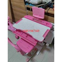 Childrens study table desk simple desk writing homework desk and chair combination set primary school students home can lift