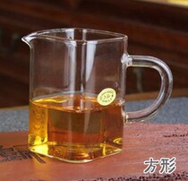 Thickened high temperature resistant transparent glass tea set heat-resistant glass Road Cup sharp mouth tea divider Tea Sea pure handmade