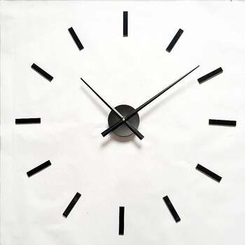 Homemade Wall Clock Movement Parts, Silent DIY Clock Dial Movement, Cross-Stitch Clock Hands, Stylish and Simple Wall Clock