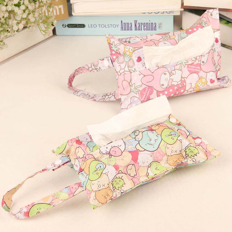 Hanging Tissue Box Waterproof Oxford Cloth Paper Towels Tissue Hanging Bag Pumping Paper Bag Home Pumping Cardboard CAR HEADBOARD-Taobao