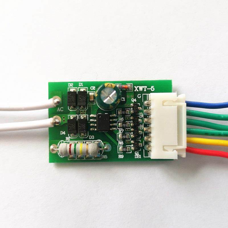 220v5 road three-in-one new figure controller led electronic light box even body light Pearl flashing card material controller