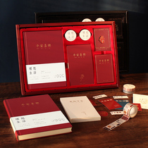 Net red hand book set Simple ins wind small fresh tape sticker Luxury gift box Advanced hand book girl heart cute Cheap student notebook Literary exquisite notepad
