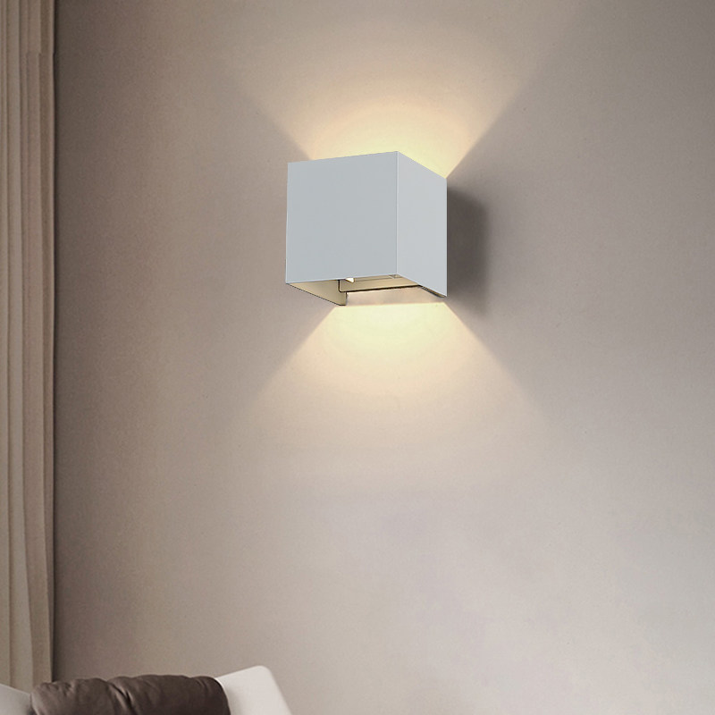 LED wall lamp Bedroom bed head lamp modern minimalist creative living room Background wall Balcony Dining Room Genguan Walkway Lamp