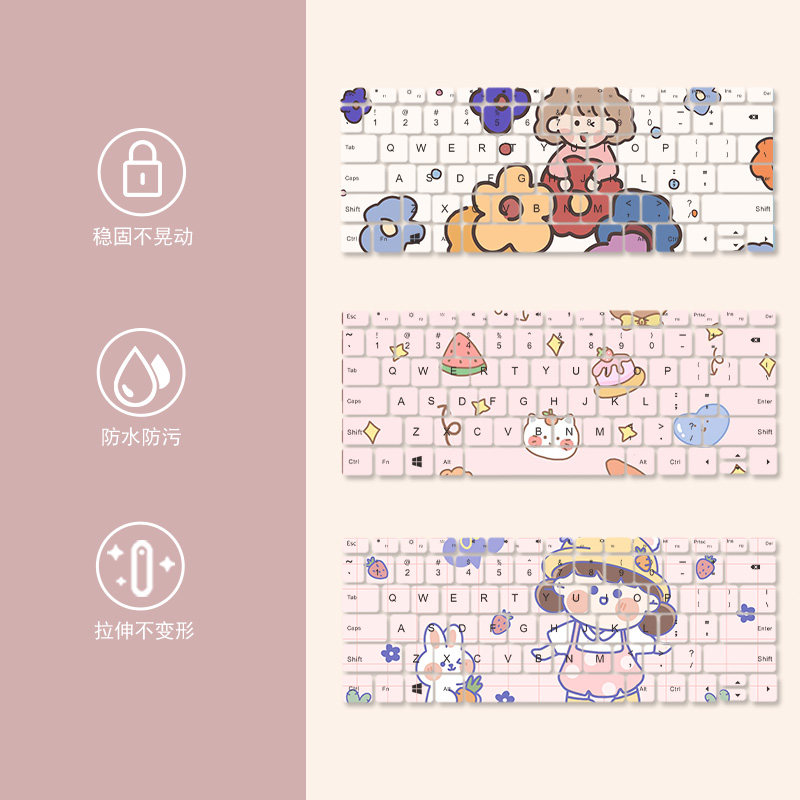 Keyboard protective film suitable for Lenovo Small New pro13 Huawei matebook14 matebook14-dust D15 full coverage protective sheath 15 6 inch Dell Inspiron5000 Department