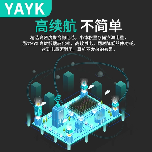 YAYK Apple, huawei, совместимые сверхдлинные наушники с зарядкой, bluetooth, андроид, iphone