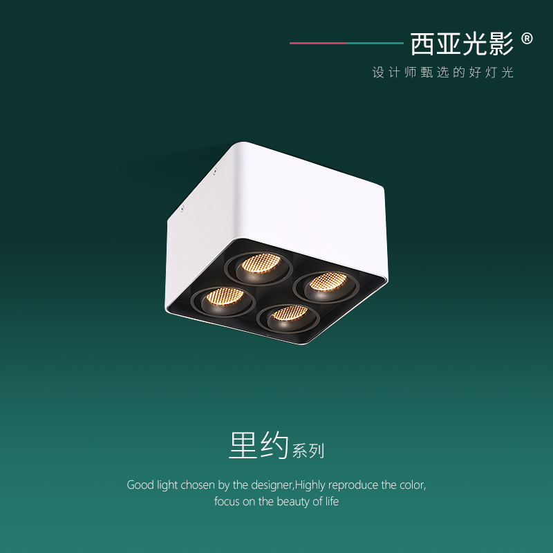 Western Asia Light Shadow without main lamp Lighting LED Ming Canister Lamp Spotlight room Home Square COB Box Fighting Biliary Lamp