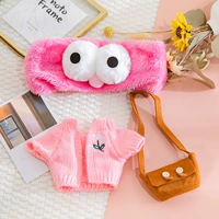 Meihong Big Eye Hair с пудром открытой рубашкой коричневая сумка