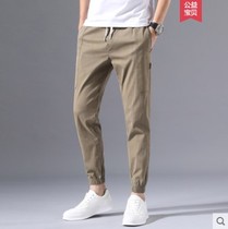 Official website 2021 Tide Sports 90% Pants Loose Buns Feet Fall Thin boomers Fit Pants Men