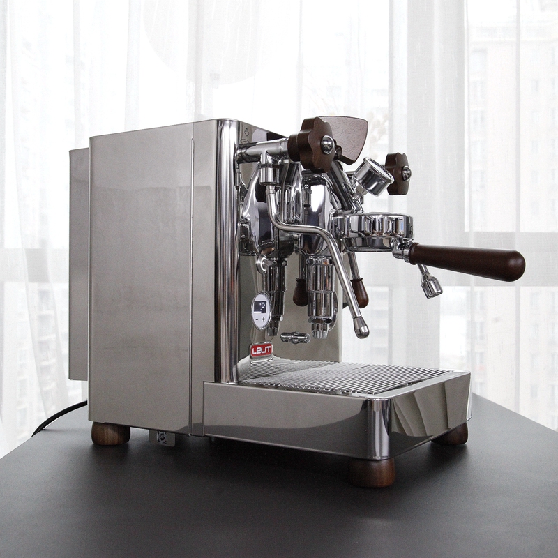 Italian Lelit Bianca V3 Semi-Automatic Single-Head Coffee Machine with Electronically Controlled Pressure, Dual Boiler, Temperature Control, High-End Italian Lelit Bianca V3 Semi-Automatic Single-Head Coffee Machine with Electronically Controlled Pressure, Dual Boiler, Temperature Control, High-End
