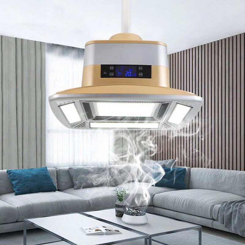 Indoor fully automatic chess-card room mahjong room Smoke Removing home clubhouse Automatic mahjong Smoking ventilation