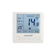 8606 gas wall-mounted boiler thermostat water floor heating intelligent wireless thermostat battery-powered energy-saving controller