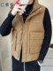 Red Dragonfly down Vest Men's Autumn New Windproof Warm Vest Trendy Fashion Casual Vest Jacket for Men