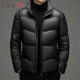 Red Dragonfly Men's down Jacket 2025 Winter New Style Stand Collar Puffer Jacket Casual Thick Short Coat Men's Trendy